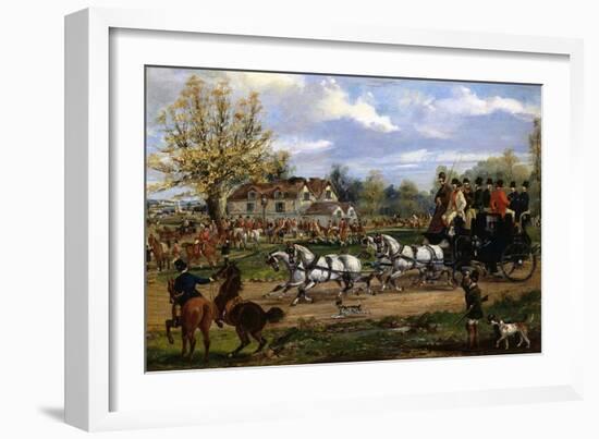 The Meet-Henry Thomas Alken-Framed Giclee Print