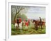 The Meet-Edward Benjamin Herberte-Framed Giclee Print