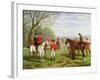 The Meet-Edward Benjamin Herberte-Framed Giclee Print