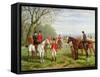 The Meet-Edward Benjamin Herberte-Framed Stretched Canvas