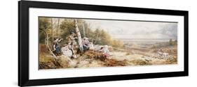 The Meet-Myles Birket Foster-Framed Giclee Print