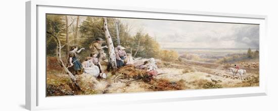 The Meet-Myles Birket Foster-Framed Giclee Print