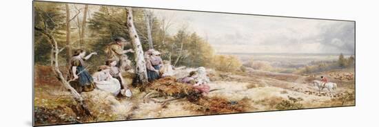 The Meet-Myles Birket Foster-Mounted Giclee Print