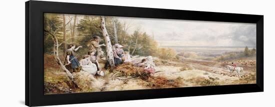 The Meet-Myles Birket Foster-Framed Giclee Print