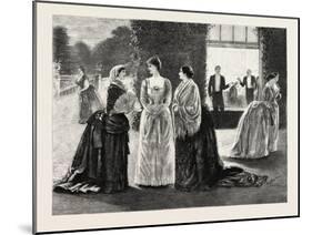 The Meeting, 1888-George L. Du Maurier-Mounted Giclee Print