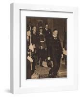 The Meeting at Berchtesgaden, 1938, (1938)-null-Framed Photographic Print