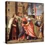The Meeting at the Golden Gate with Saints, 1515-Vittore Carpaccio-Stretched Canvas