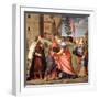 The Meeting at the Golden Gate with Saints, 1515-Vittore Carpaccio-Framed Giclee Print