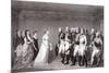 The Meeting Between Luise of Prussia and the Crown Prince Alexander of Russia in Memel, 1805-Johann Friedrich Bolt-Mounted Giclee Print