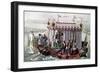 The Meeting between Napoleon and Tsar Alexander I-Stefano Bianchetti-Framed Premium Giclee Print