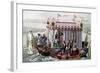 The Meeting between Napoleon and Tsar Alexander I-Stefano Bianchetti-Framed Giclee Print