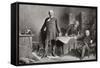The Meeting Between Otto Von Bismarck-null-Framed Stretched Canvas