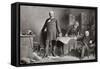 The Meeting Between Otto Von Bismarck-null-Framed Stretched Canvas