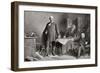 The Meeting Between Otto Von Bismarck-null-Framed Giclee Print