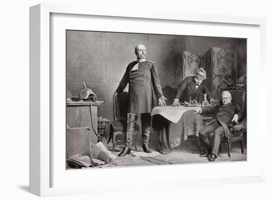 The Meeting Between Otto Von Bismarck-null-Framed Giclee Print