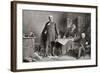 The Meeting Between Otto Von Bismarck-null-Framed Giclee Print