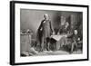 The Meeting Between Otto Von Bismarck-null-Framed Giclee Print