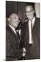 The Meeting - Malcolm & MLK-null-Mounted Standard Poster