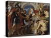 The Meeting of Abraham and Melchizedek-Peter Paul Rubens-Stretched Canvas