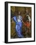 The Meeting of Abraham and Melchizedek-Laurent de La Hyre-Framed Giclee Print