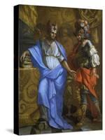 The Meeting of Abraham and Melchizedek-Laurent de La Hyre-Stretched Canvas