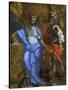 The Meeting of Abraham and Melchizedek-Laurent de La Hyre-Stretched Canvas