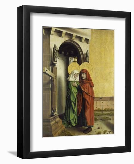 The Meeting of Anna and Joachim at the Golden Gate, C. 1440-Konrad Witz-Framed Giclee Print