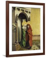 The Meeting of Anna and Joachim at the Golden Gate, C. 1440-Konrad Witz-Framed Giclee Print