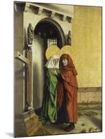 The Meeting of Anna and Joachim at the Golden Gate, C. 1440-Konrad Witz-Mounted Giclee Print