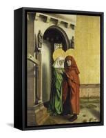 The Meeting of Anna and Joachim at the Golden Gate, C. 1440-Konrad Witz-Framed Stretched Canvas