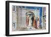 The Meeting of Anna and Joachim-Giotto di Bondone-Framed Giclee Print