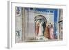 The Meeting of Anna and Joachim-Giotto di Bondone-Framed Giclee Print
