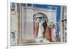 The Meeting of Anna and Joachim-Giotto di Bondone-Framed Giclee Print