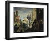 The Meeting of Anthony and Cleopatra, C. 1645-Sebastien Bourdon-Framed Giclee Print