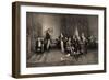 The Meeting of Burns and Scott-Charles Martin Hardie-Framed Giclee Print