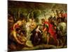 The Meeting of David and Abigail, 1625-28-Peter Paul Rubens-Mounted Giclee Print