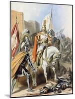 The Meeting of Emmanuel and Captain Credence-Gustav Bartsch-Mounted Giclee Print