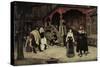 The Meeting of Faust and Marguerite, 1860-James Tissot-Stretched Canvas