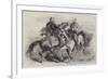 The Meeting of General Garibaldi and Victor Emmanuel on 26 October, Near Teano-null-Framed Premium Giclee Print