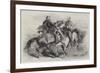 The Meeting of General Garibaldi and Victor Emmanuel on 26 October, Near Teano-null-Framed Premium Giclee Print