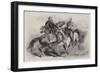 The Meeting of General Garibaldi and Victor Emmanuel on 26 October, Near Teano-null-Framed Giclee Print