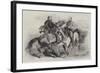 The Meeting of General Garibaldi and Victor Emmanuel on 26 October, Near Teano-null-Framed Giclee Print