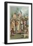 The Meeting of Henry Morton Stanley and David Livingstone-null-Framed Giclee Print