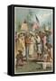 The Meeting of Henry Morton Stanley and David Livingstone-null-Framed Stretched Canvas