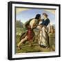 The Meeting of Jacob and Rachel, 1853-William Dyce-Framed Giclee Print