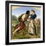 The Meeting of Jacob and Rachel, 1853-William Dyce-Framed Giclee Print