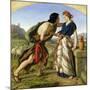 The Meeting of Jacob and Rachel, 1853-William Dyce-Mounted Giclee Print