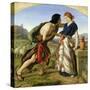The Meeting of Jacob and Rachel, 1853-William Dyce-Stretched Canvas