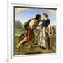 The Meeting of Jacob and Rachel, 1853-William Dyce-Framed Giclee Print