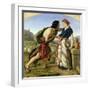 The Meeting of Jacob and Rachel, 1853-William Dyce-Framed Giclee Print